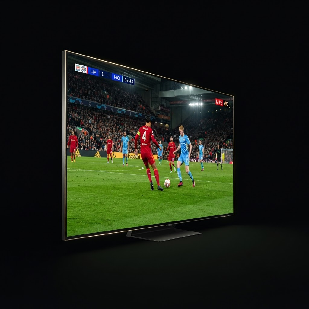 Best IPTV for Samsung Smart TV Tizen streaming live sports in 4K